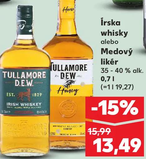 Tullamore Dew whisky