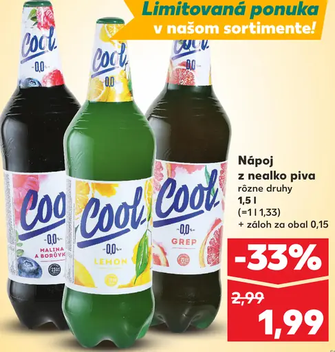 Cool nápoj z nealko piva