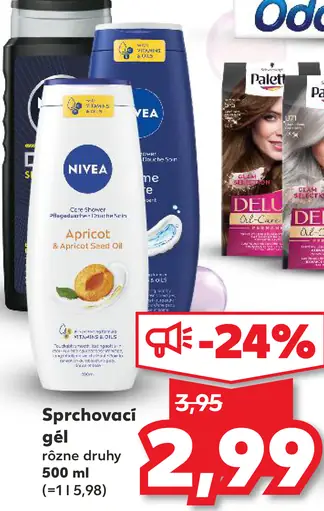 Nivea sprchový gél