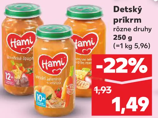 Hami Detský príkrm