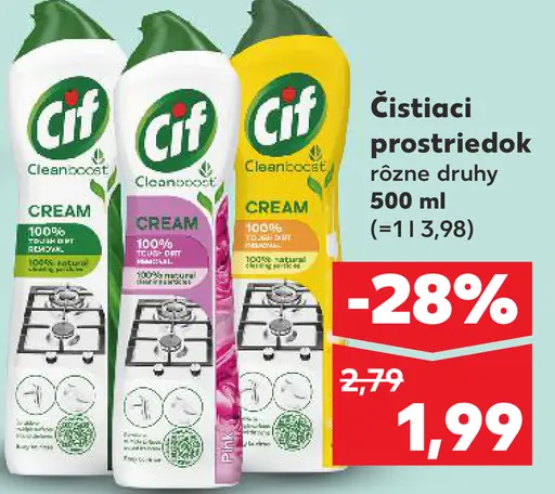 Cif krém čistiaci prostriedok