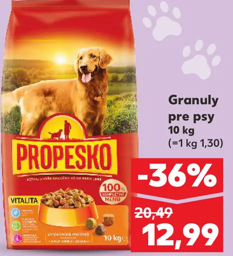 Propesko granuly pre psy