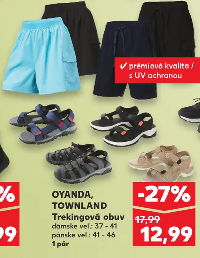 OYANDA, TOWNLAND Trekingová obuv