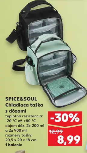 SPICE&SOUL Chladiaca taška s dózami