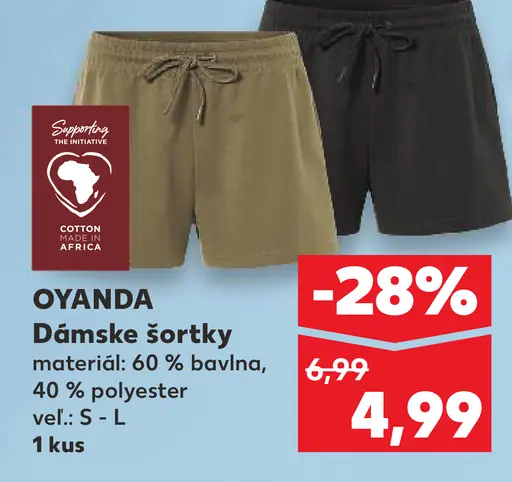 Oyanda Dámske šortky