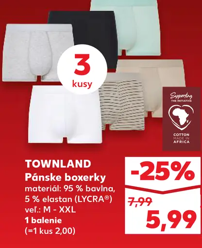 Townland Pánske boxerky