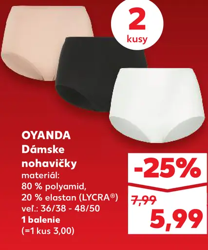 Oyanda Dámske nohavice