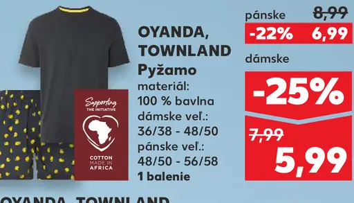 Oyanda, Townland Pyžamo