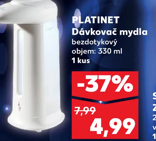 Platinet Dávkovač mydla