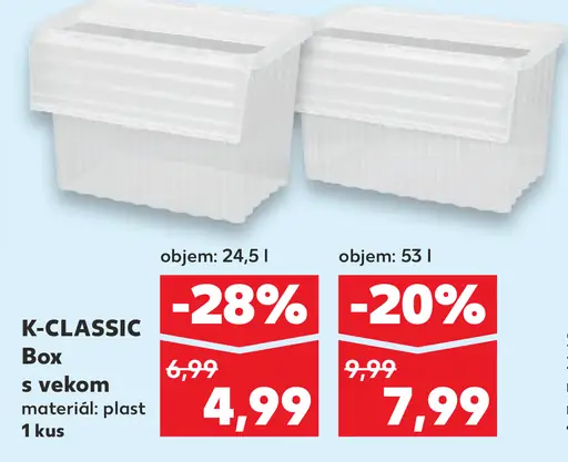K-Classic Box s vekom