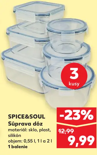 SPICE&SOUL Súprava dóz
