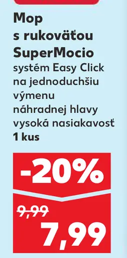 Vileda Mop s rukoväťou SuperMocio