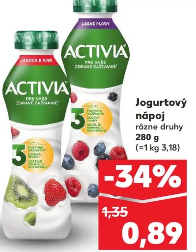 Activia Jogurtový nápoj