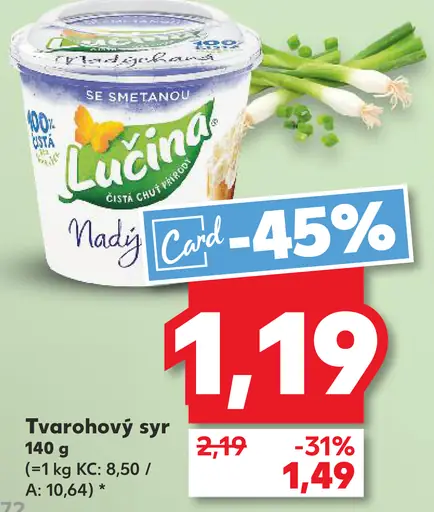 Lucina tvaroh