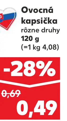 Ovko Ovocná kapsička