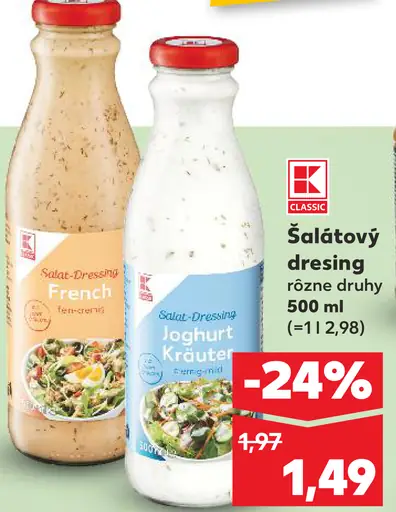 Classic Šalátový dresing