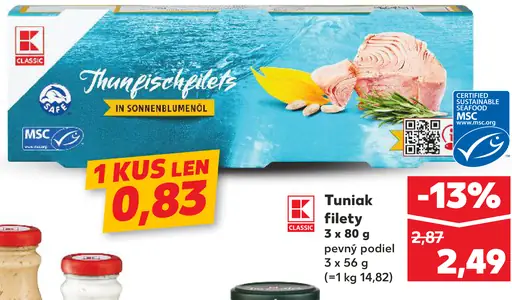 Classic Tuniak filety
