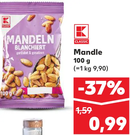 K-Classic Mandle Blanchiert