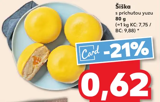 Šiška s príchuťou yuzu