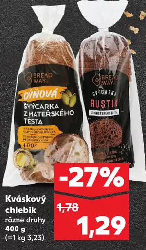 Kváskový chlebík