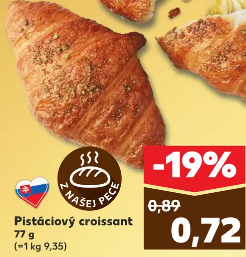 Pistáciový croissant
