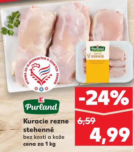 Purland Kuracie rezne stehnenné