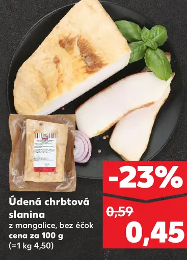 Údená chrbátová slanina