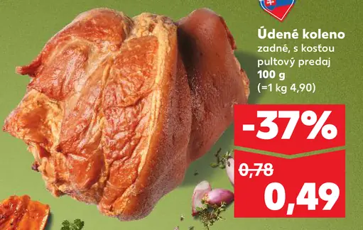 Údené koleno zadné