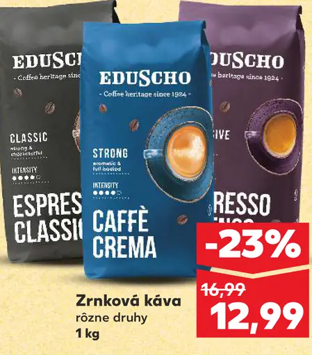 EduSCHO Zrnková káva