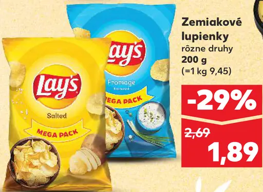 Lay's zemiakové lupienky