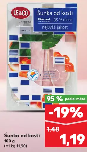 Le&Co Šunka od kosti