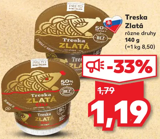 Treska Zlatá