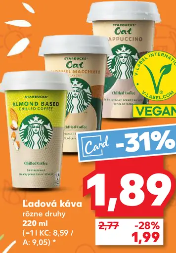 Starbucks Ľadová káva