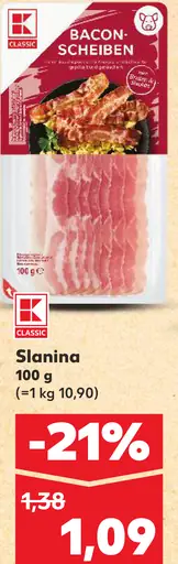 K-Classic Slanina plátky