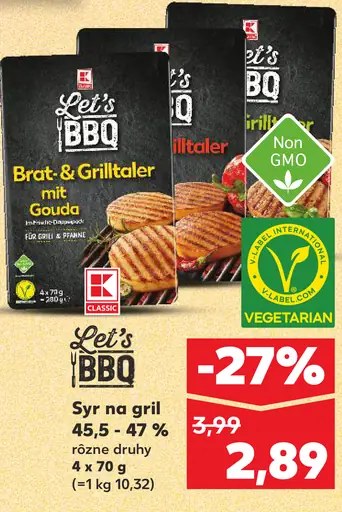 Let's BBQ Syr na gril