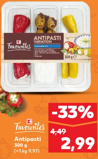 Favorites antipasti