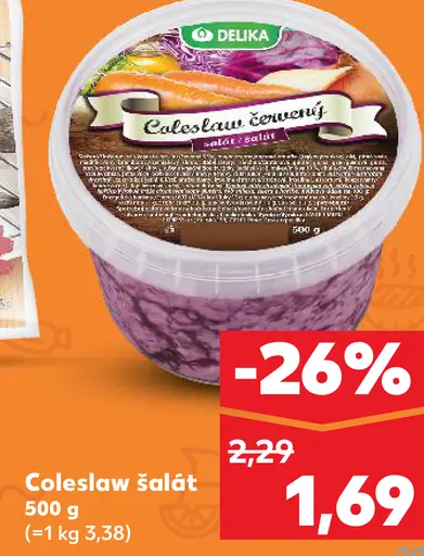 Delika coleslaw šalát
