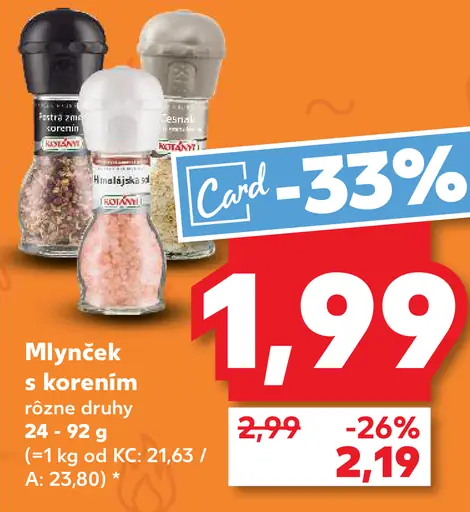 Cook Mlynček s korením