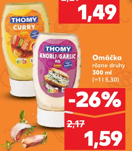 Heinz THOMY Curry Omáčka