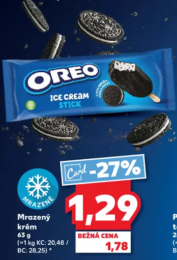 Oreo Mrazený krém