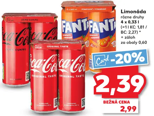 Fanta plechovka
