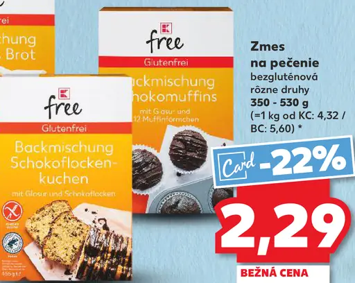 K-free Backmischung Schokomuffins