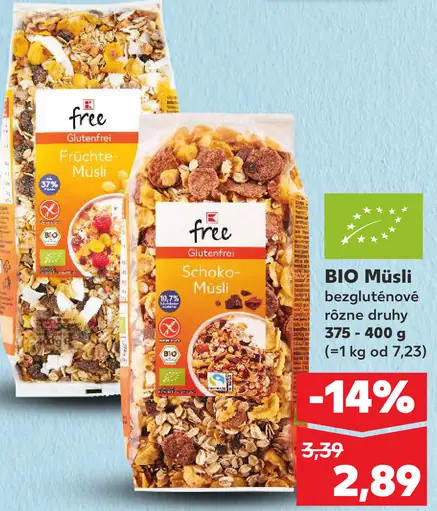 K-free Früchte Müsli