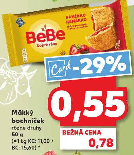 BeBe Dobré ráno mäkký bochníček