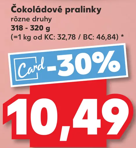 Baileys čokoládové pralinky