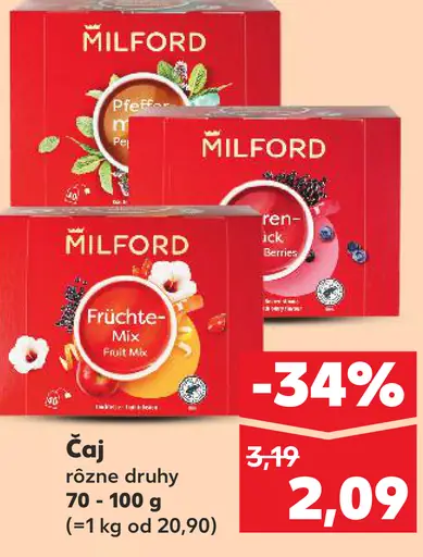 Milford čaj