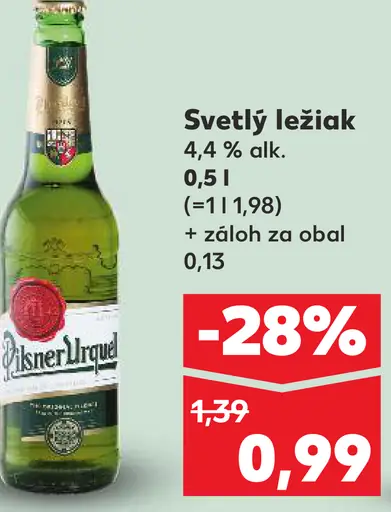 Pilsner Urquell Svetlý ležiak plechovka