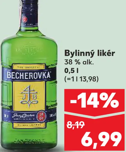 Becherovka Bylinný likér