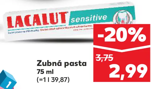 Lacalut zubná pasta