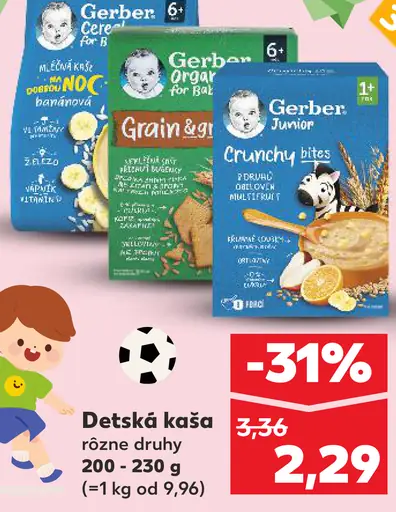 Gerber detská kaša